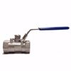 Picture of Rated 3/8" BSP Stainless Ball Valve-Lock