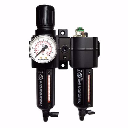 Picture of NORGREN 1/2" FRL KIT+ BRACKET-AUTO DRAIN